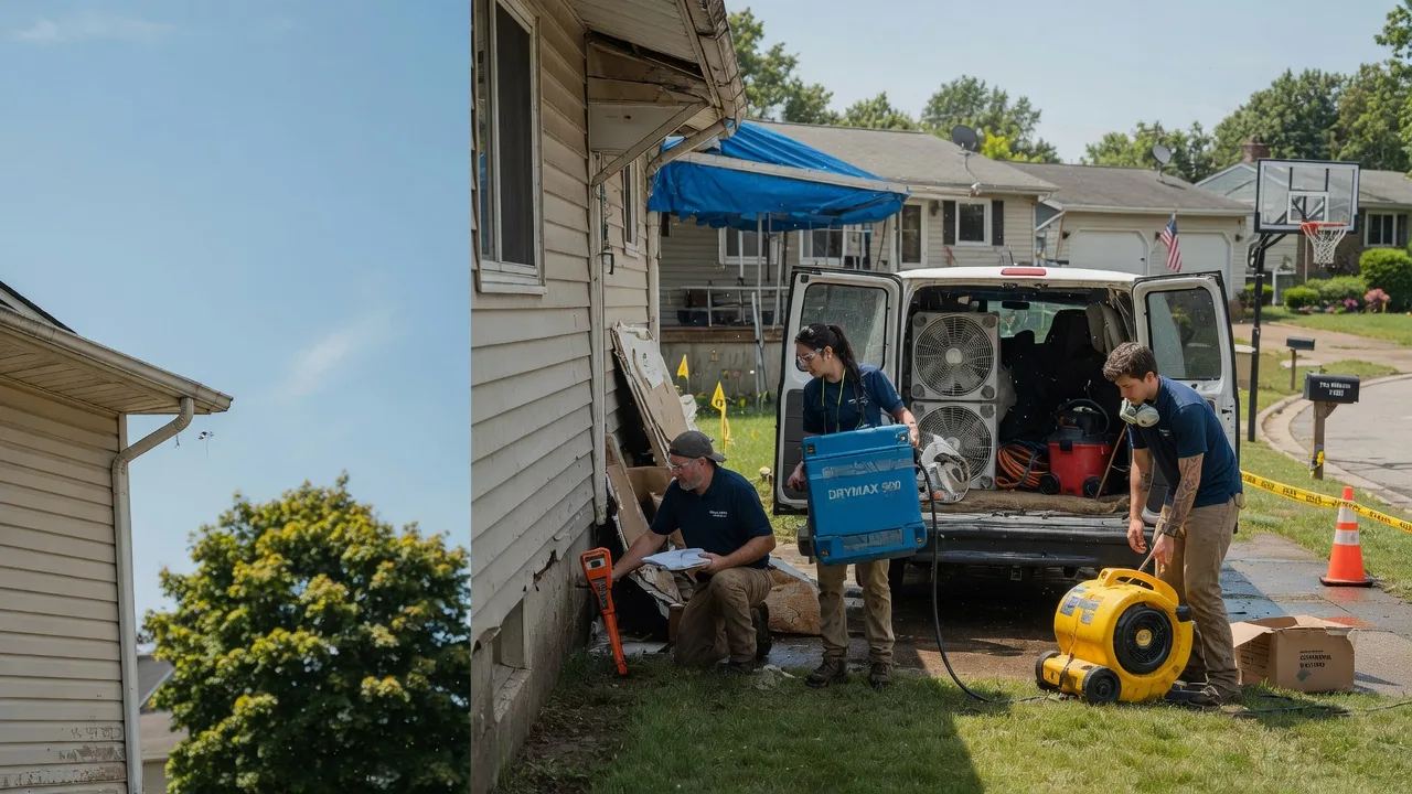 Ceiling Leak Cleanup in Deep River, IA near me
